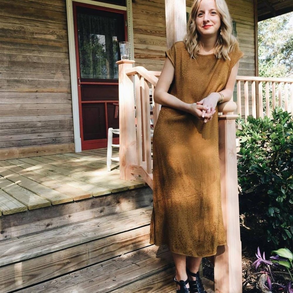 LACAUSA Maxi Dress - Rust